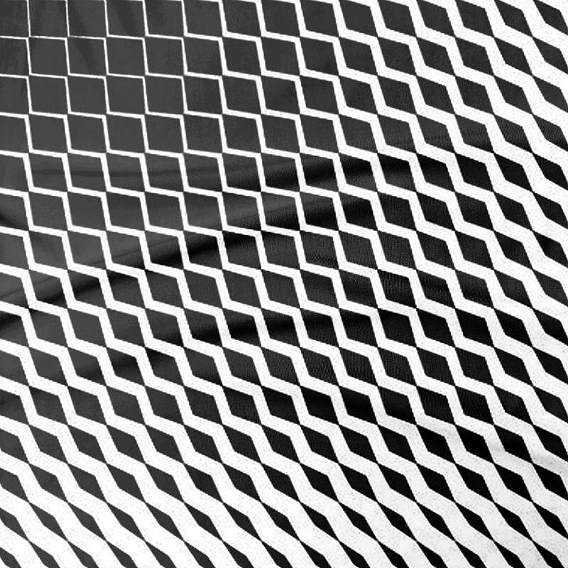 Men's Geometric Hawaiian Polo Shirts Golf Shirt Short Sleeve Polo Shirts Collared Shirts Casual Beach Wear Vacation Wear Party Outfits 3D Print Quarter Zip Polo Summer Spring White3