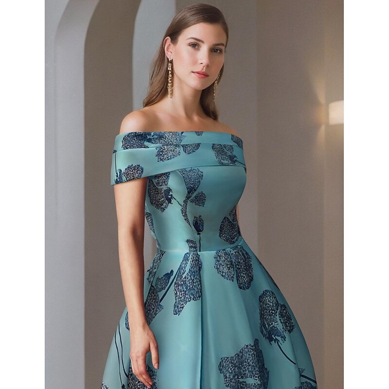 A-Line Plunging Neck Short / Mini  Open Back Cocktail Party Dress Elegant Dress wedding guest dress with Sash / Ribbon by LAN TING Expresswedding guest Dresses2