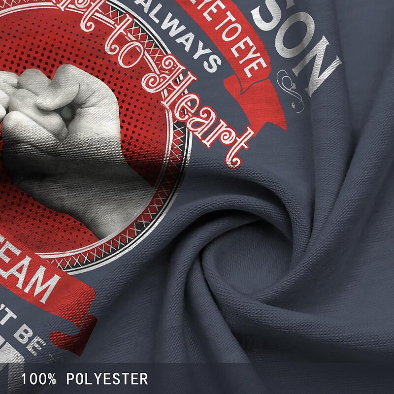 Men's Graphic Letters T Shirt Henley Shirt Papa T Shirt Short Sleeve 3D Print Retro Vintage Casual Sports Outdoor Daily Holiday Spring & Summer Black Blue Green Henley Henley T-Shirt3