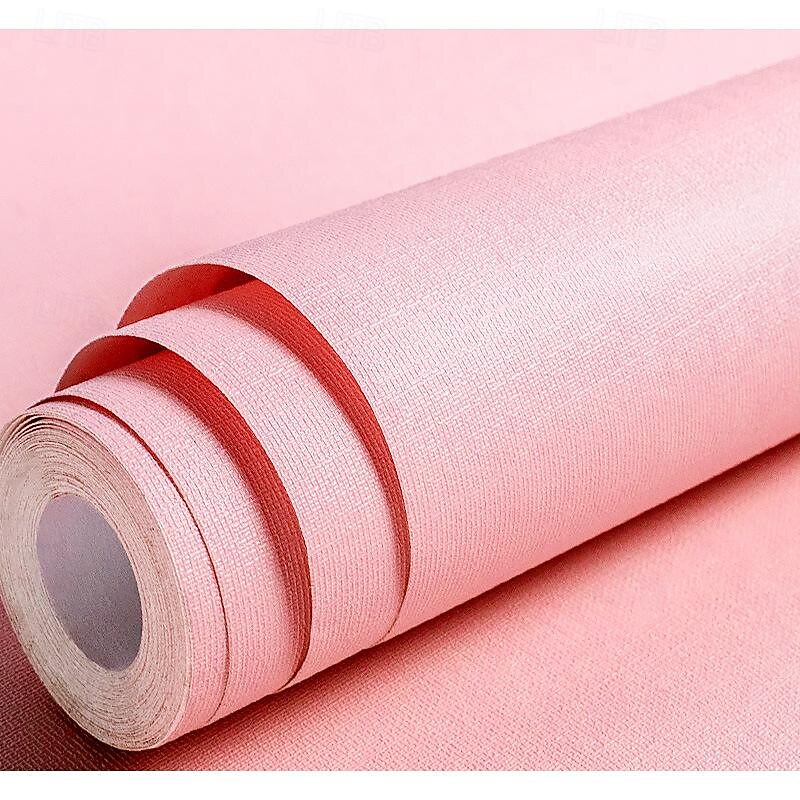 Modern Vinyl Waterproof Removable Smooth Wallpaper Sticker Self-Adhesive Contact Paper for Furniture Stickers Kitchen Living Room 300x60cm2