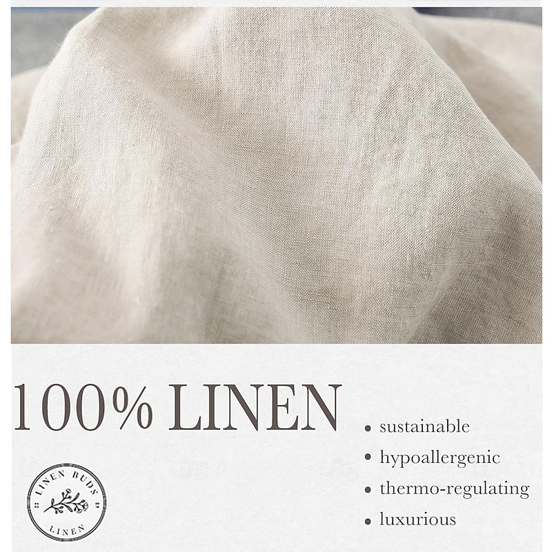 Men's 100% Linen Shorts Linen Shorts Beach Shorts Tie Front Elastic Waist Plain Breathability Comfortable Short Daily Beach Vacation Casual Beige4