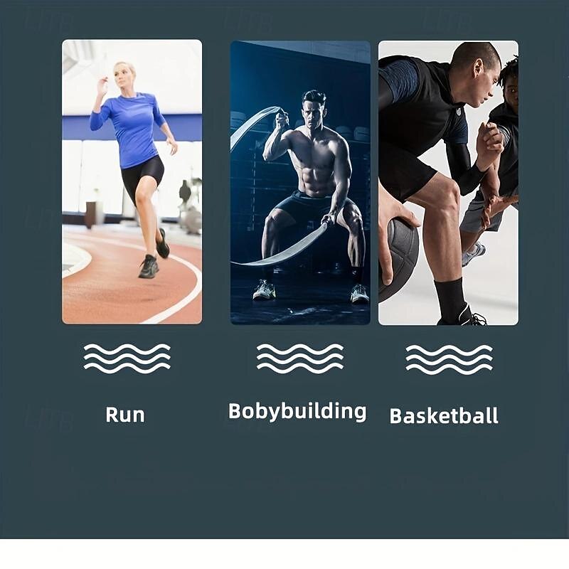 1pc Patella Support Strap, Adjustable Compression Knee Brace For Sports, Running, Hiking And Fitness, Knee Protectors4