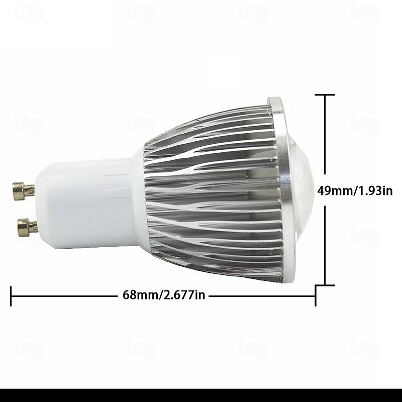 GU10 LED Light Bulbs Non-Dimmable 3000K Warm Light 5W LED Bulbs for Kitchen Range Hood Living Room Bedroom Recessed Track Lighting 10 Pcs4