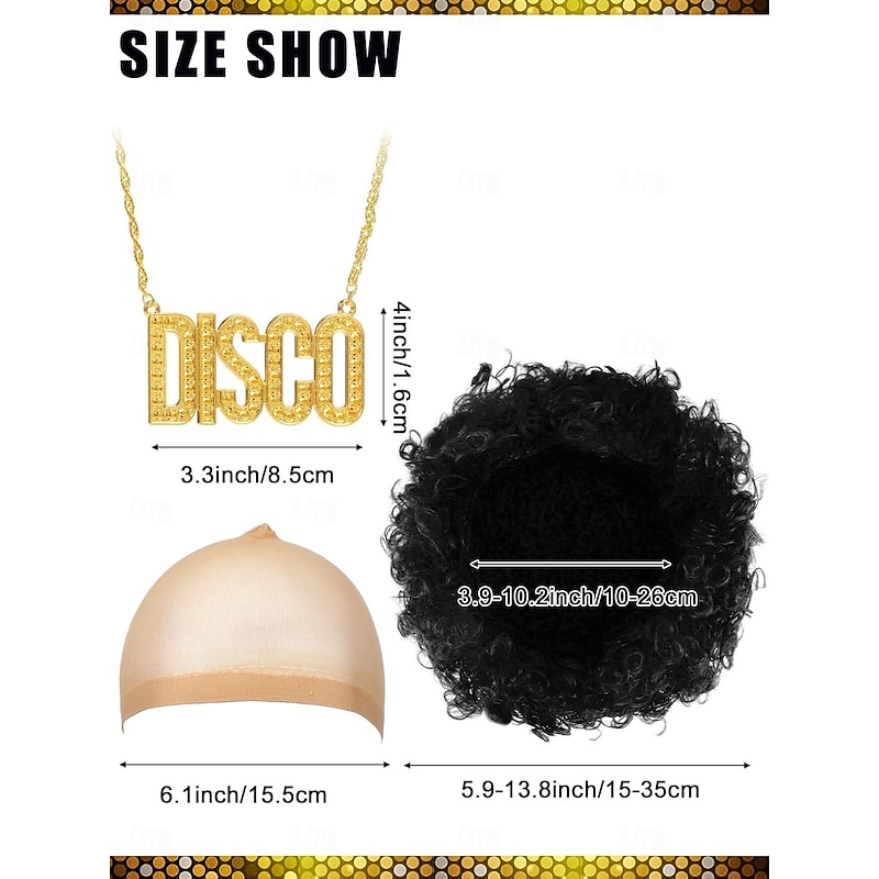 Retro Vintage 1970s Outfits Party Costume Normal Hippie Disco Holiday Christmas Fashion Fancy Dress Men's Halloween Carnival Masquerade Prom Club Pride Parade Adults' Shirt Pants Necklace All Seasons2