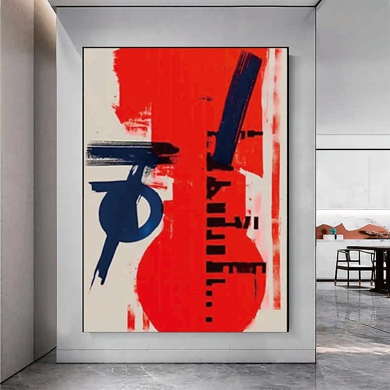 Handmade Oil Painting Textured Canvas Art Hand painted Colorful Landscape Art Scene Painting Modern Living Room Wall Decor