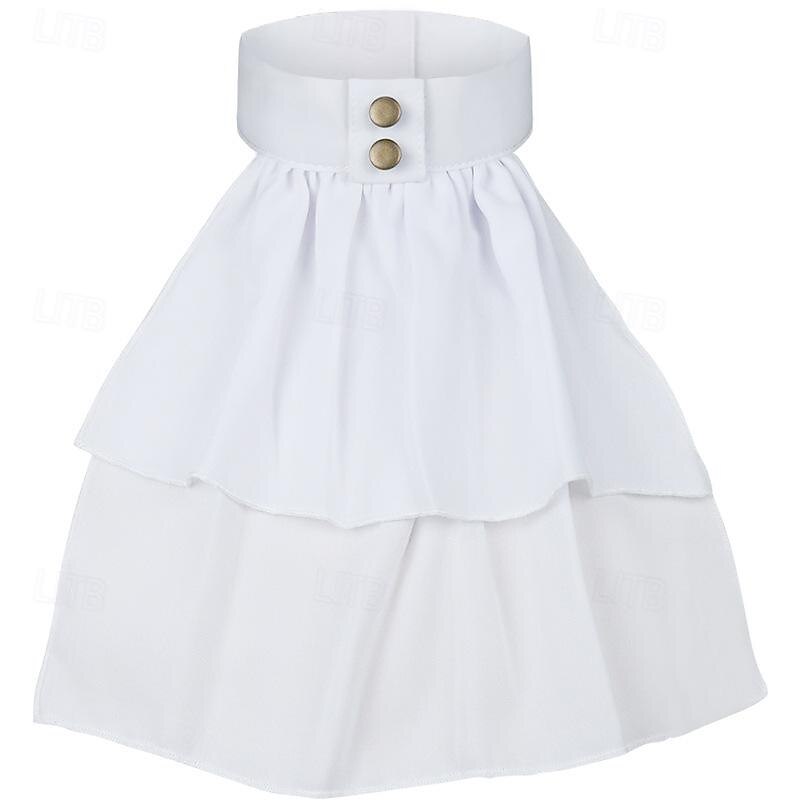 Punk & Gothic Medieval Steampunk Cosplay Costume Jabot Neck Gentleman Lace Fancy Dress Men's Women's Halloween Carnival Masquerade Party / Evening Cocktail Party Renaissance Fair Adults' Neckwear