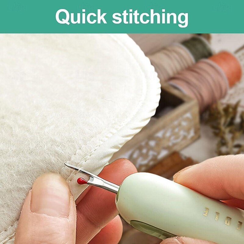 2 in 1 Needle Threader Seam Ripper,Threading and Seam Remover Seam Ripper Tool for Sewing Crafting Knitting Thread Removing Supplies4