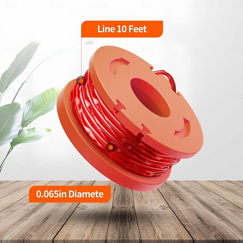 15 Packs Trimmer Spool Line For Worx Replacement Trimmer Spool Line For Worx Trimmer Line Refills 0.065 Inches For Worx Suitable For Worx String Trimmers (12 Packs Grass Trimmer Line 3 Trimmer Cap3