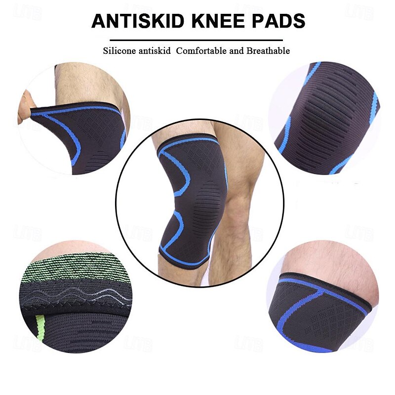 Knee Support Brace Knee Pads, Compression Knee Sleeves Protective Gear, for Arthritis Joint Pain Ligament Injury3