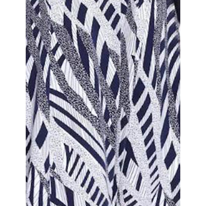 Women's Elegant Party Evening Midi Dress Crew Neck Short Sleeve Casual Dress Shift Dress Summer Dress Vintage Work Casual Loose Fit Geometric Gray Summer3