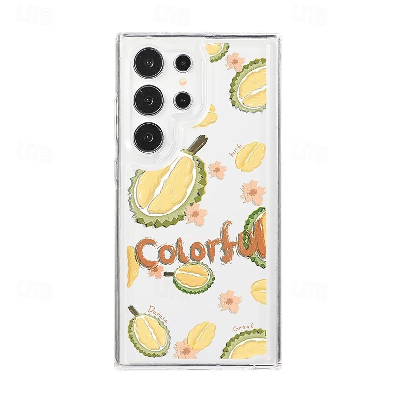 Phone Case For Samsung Galaxy S25 S24 S23 S22 Plus  Ultra S23 FE A55 5G A35 5G A25 A15 A14 Back Cover Ultra Thin Non-Yellowing Shockproof Flower Floral TPU2