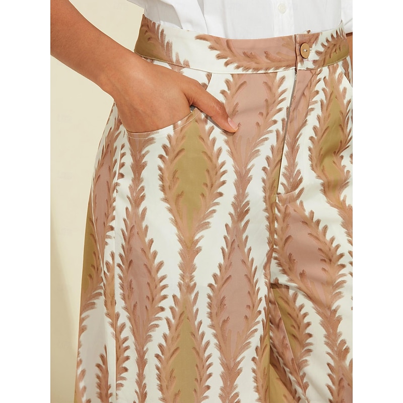 Satin Straight Pocket Full Length Pants3