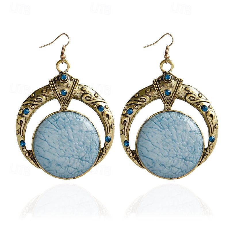 1 Pair Drop Earrings For Women's Party Evening Gift Date Alloy Vintage Style Fashion