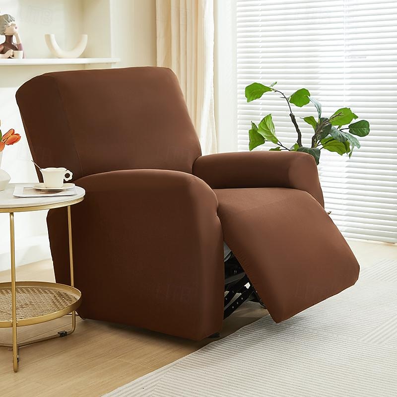 Recliner Sofa Covers Armchair Case Sofa Cover 1 Seater Elastic Anti-Dust Non-Slip Lazy Boy Cover Stretch Universal Seat Cover4