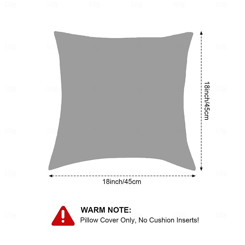 Waterproof Outdoor Cushions Seat Pillow Case Garden Cushion Cover Pillow Cover4