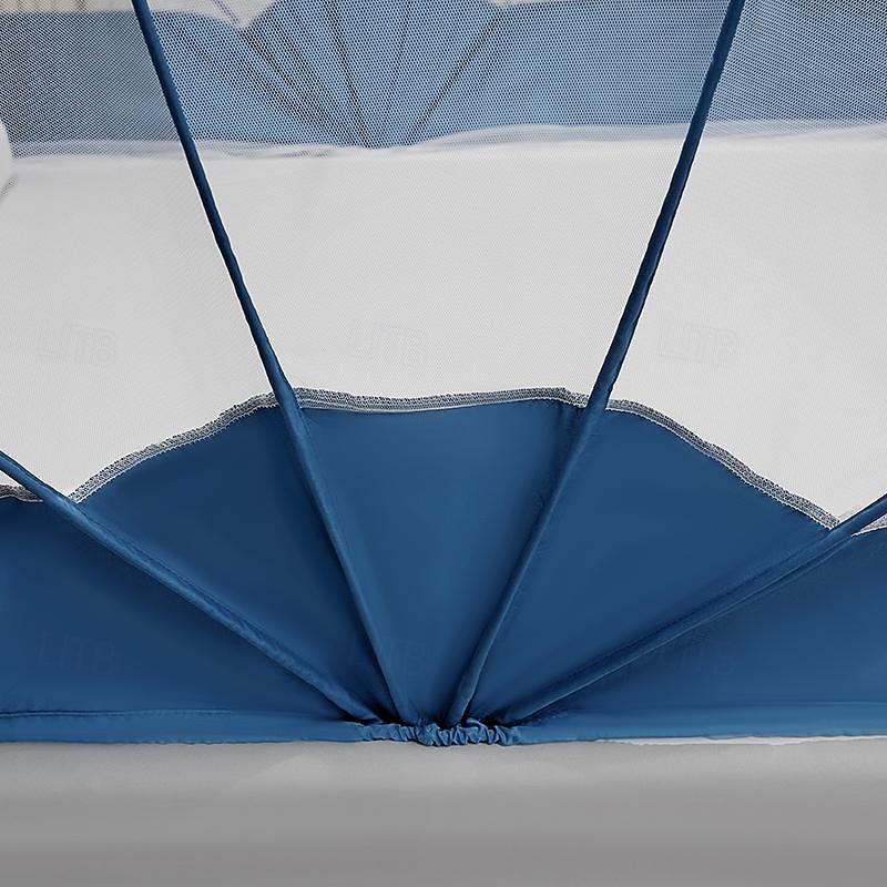 47" Height Mosquito Net Foldable One Second Open and Close Household Nets Large Space Mosquito Netting for Bed Sleep with Free Installation4