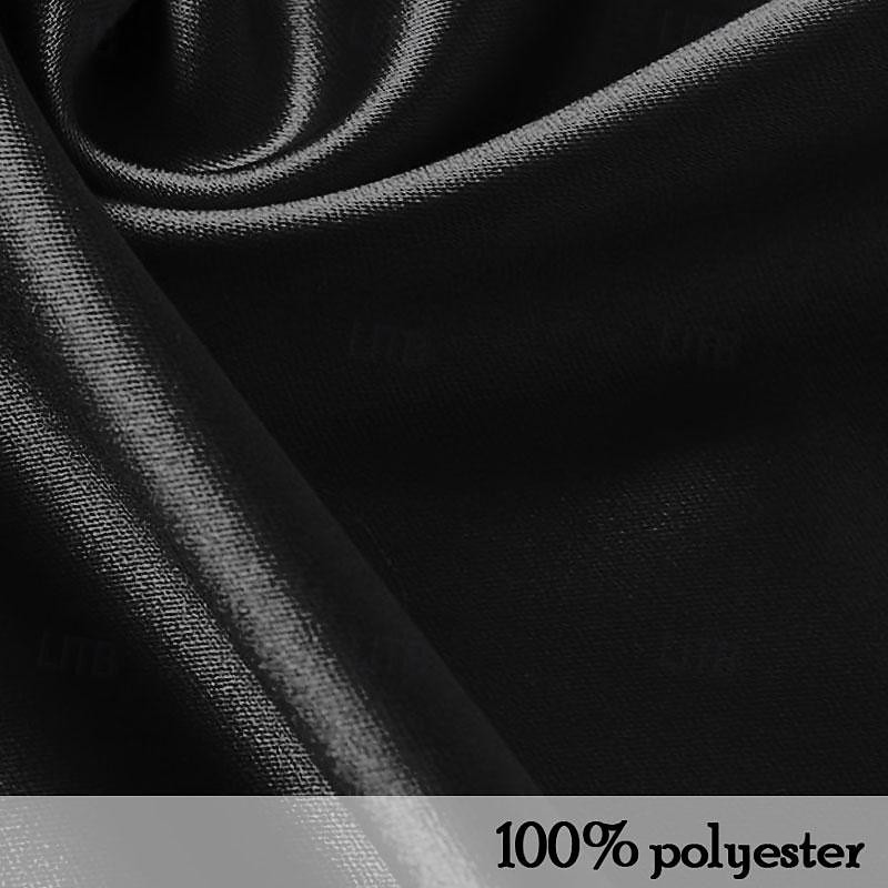 Men's Ethnic Baroque Dress Shirt Button Up Shirt Long Sleeve Fashion Casual Vacation Daily Evening Party Summer Spring Fall Turndown Collared Shirts Buttons Print Black3