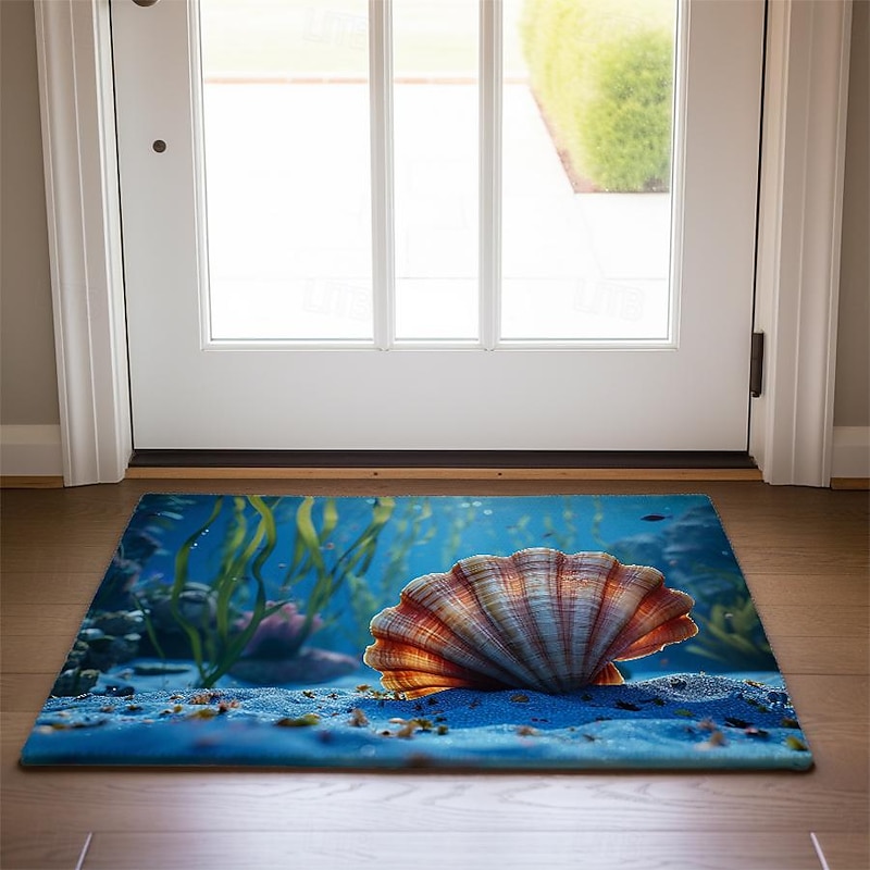 Octopus Doormat Kitchen Mat Floor Mat Non-Slip Area Rug Oil Proof Rug Indoor Outdoor Mat Bedroom Decor Bathroom Mat Entrance Rug4
