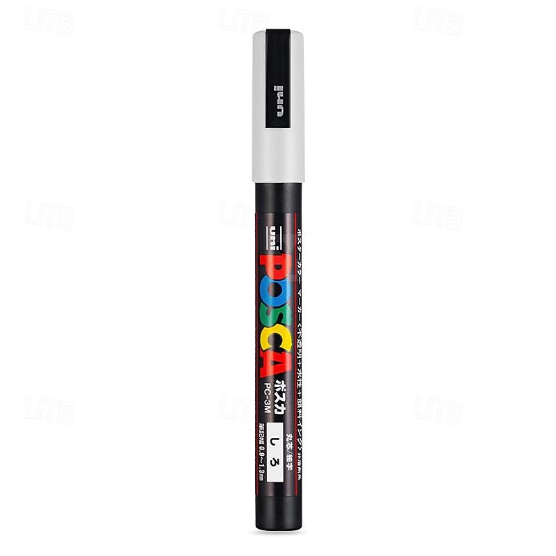 Acrylic Marker Pen Water-Based Art High Gloss White Pen Student Painting Anime And Hand Drawing4