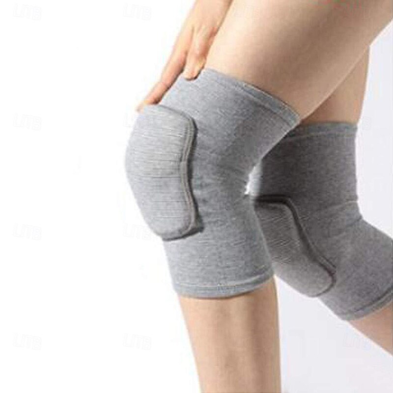 1 Pair Portable Knee Support Eco-friendly Knee Guard Elastic Fabric Fitness Protector Knee Sports Gear Pad3
