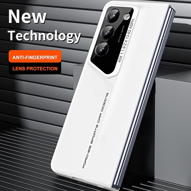 Phone Case For Samsung Galaxy Z Fold 6 Z Fold 5 Z Fold 4 Back Cover with Screen Protector Full Body Protective Shockproof Armor PC2