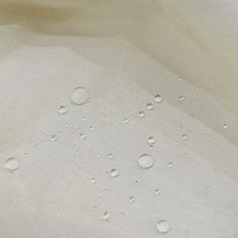 Outdoor Curtain for Patio, White Linen Look Semi-Sheer Curtains Waterproof Light Filtering Voile Outside Grommet Drapes for Pergola Balcony Pool Indoor4