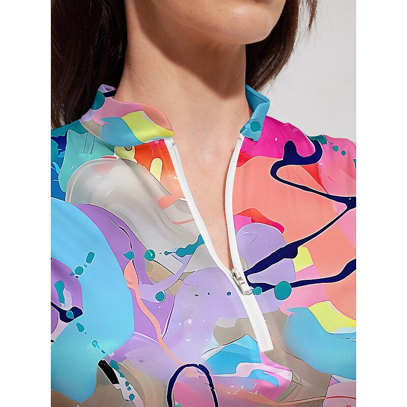 Women's Tennis Dress Golf Dress Pink Short Sleeve Dress Ladies Golf Attire Clothes Outfits Wear Apparel3