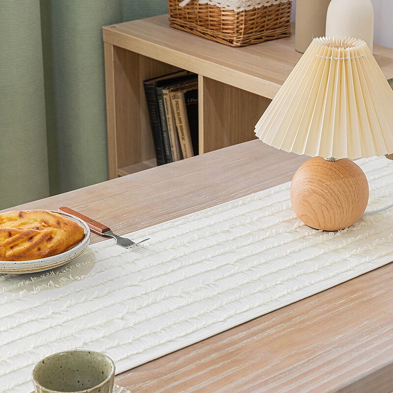 Table Runner Simple Table Runner Vertical Pattern Modern Dining Table Cloth TV Cabinet Coffee Tablecloth Dining Table Runner3