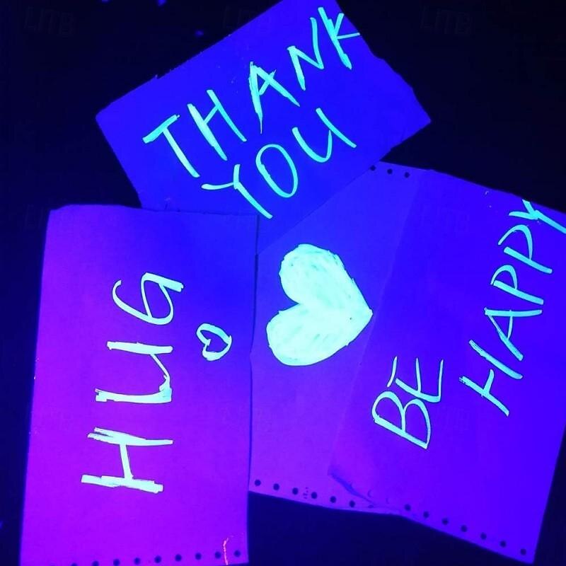 UV LED Black Lights Bulb 9W E27 LED Black Bulb UV Grade 395nm UV Party Body Paint Disco Party Fluorescent Bubble Luminous Party Bedroom UV Light Fluorescent Poster Body Paint4