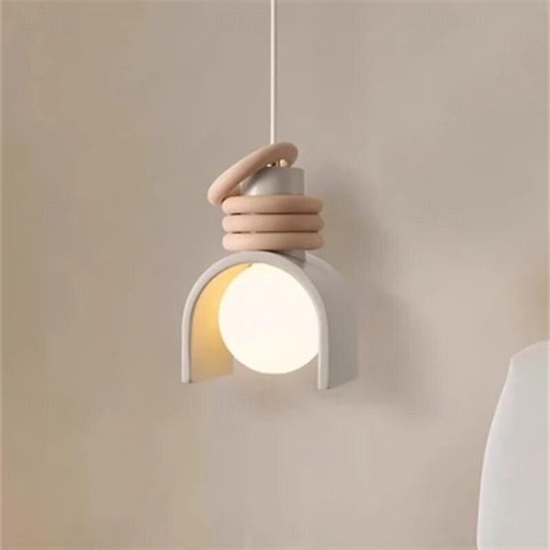 LED Pendant lamp Warm White Pendant lamp Metal Hanging lamp Height Adjustable Ceiling Pendant lamp Bedroom Bar Cafe Office Table Hanging Lamps 110-240V3