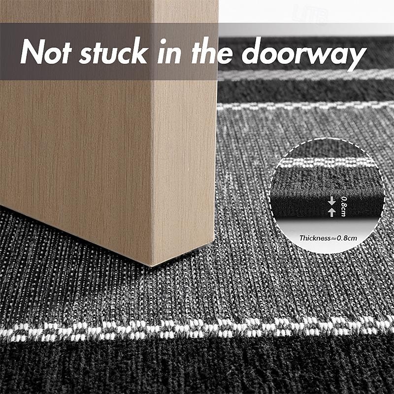 Door Mat Absorbent Inside Door Mat Front Doormats Low Profile Non Slip Entrance Mats for Entryway Kitchen Laundry Room Indoor Outdoor3