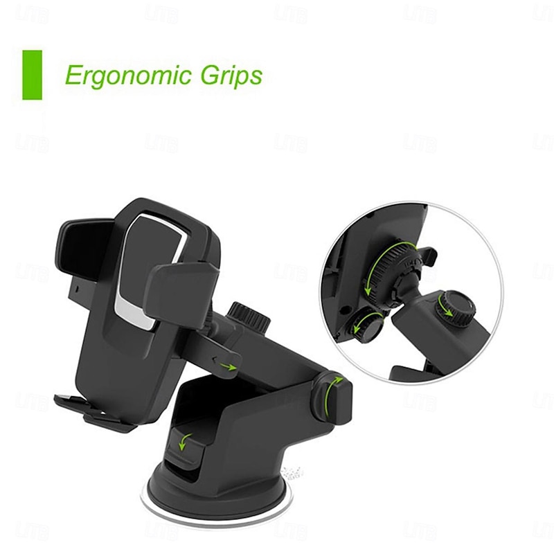 Phone Mount for Car Windshield Foldable Removable Retractable Phone Holder for Car Dashboard Car Truck Compatible with All Mobile Phone Phone Accessory2