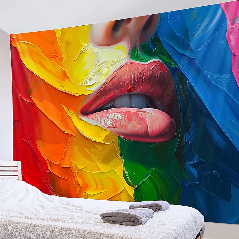 June Pride Month Pride Month LGBTQ LGBT Love Rainbow Hanging Tapestry Happy Pride Outdoor Decoration3