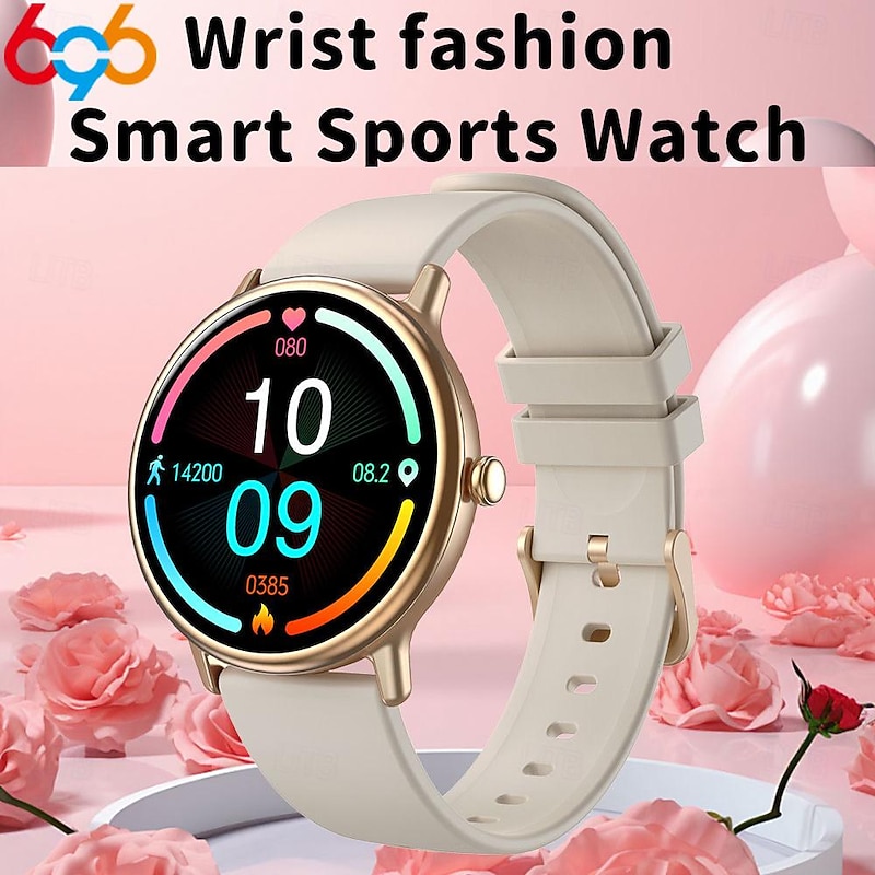 696 Y86 Smart Watch 1.43 inch Smartwatch Fitness Running Watch Bluetooth ECG+PPG Pedometer Call Reminder Compatible with Android iOS Women Men Hands-Free Calls Message Reminder IP 67 42mm Watch Case