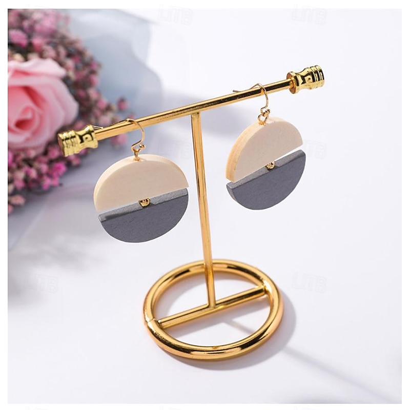 1 Pair Drop Earrings Hanging Earrings For Women's Birthday Party Evening Gift Resin Fancy Fashion3