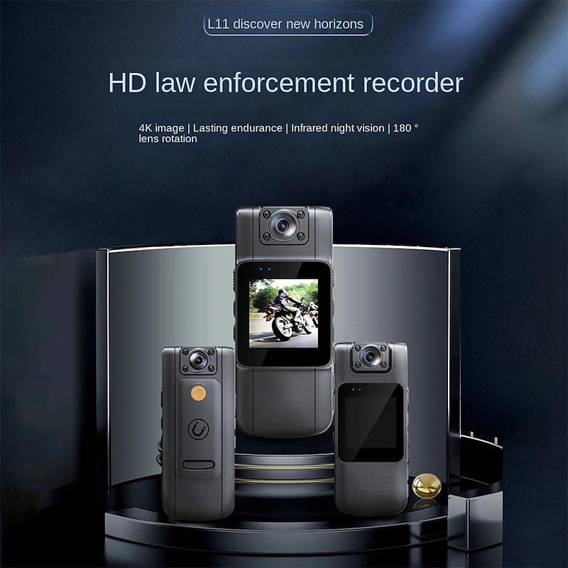 L11 Portable WIFI HD 4K law enforcement instrument night vision video DV sports cycling camera