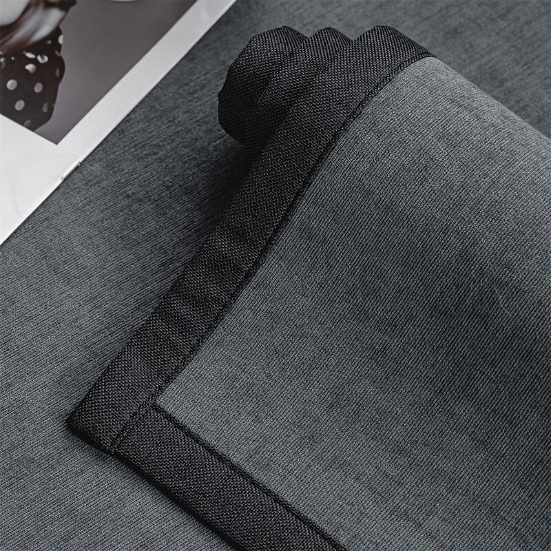 Embroidery Chenille Anti-Slip Sofa Seat Cushion Cover Slipcovers Solid Color4