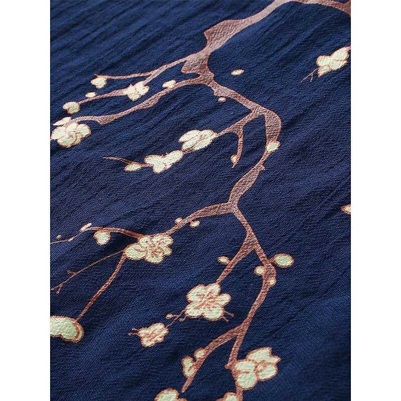 Women's Pajamas Sets Floral Fashion Comfort Home Daily Bed Cotton And Linen Breathable Crew Neck Short Sleeve T shirt Tee Shorts Elastic Waist Summer Spring Home Outfits 20