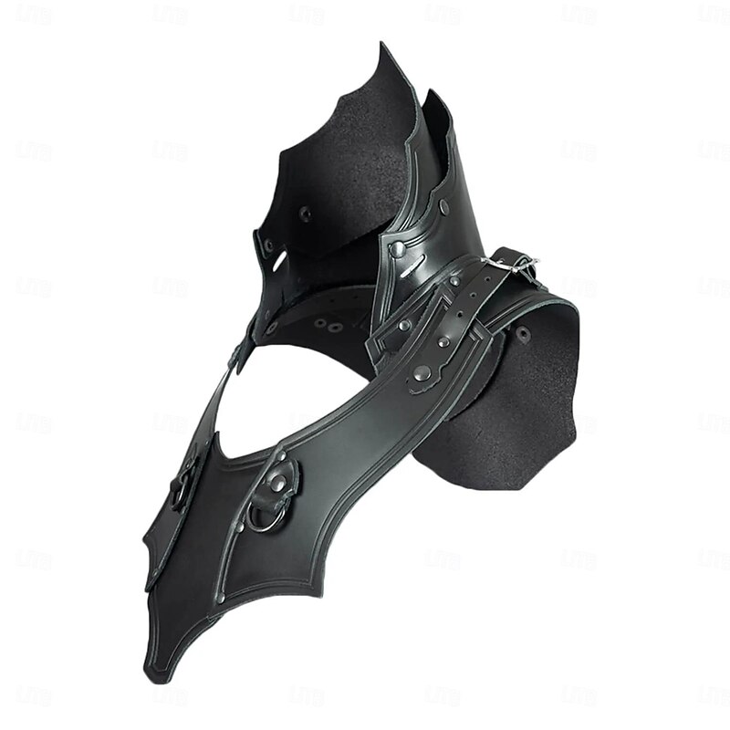 Medieval Renaissance Steampunk Armor Chemise Shoulder Armor Warrior Viking Ranger Archery Fancy Dress Men's Women's Viking Fantasy Halloween Masquerade Performance Stage LARP Adults' Shoulder Armor3
