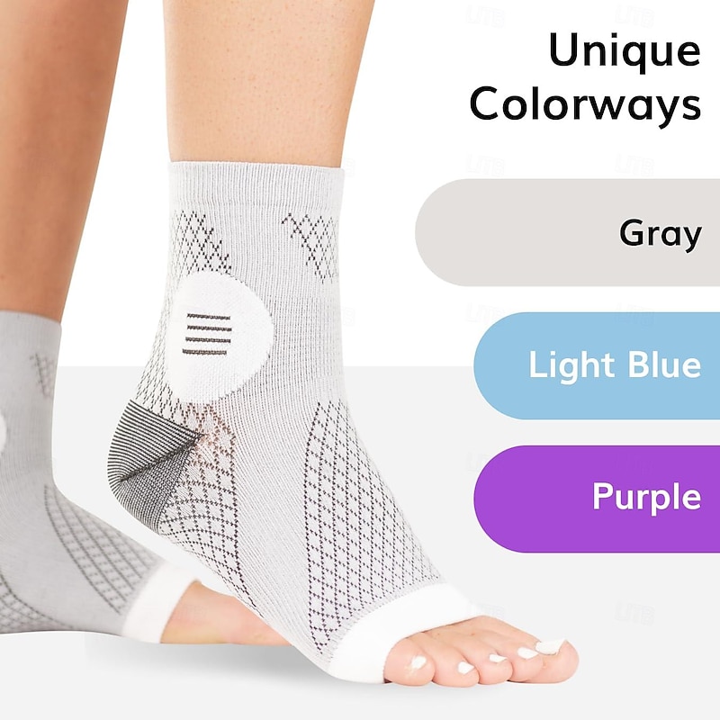 1 Pair Neuropathy Socks for Women and Men - Toeless Compression Socks Foot Neuropathy Socks, Peripheral Neuropathy Socks, Diabetic Neuropathy Socks, Arthritis Sock4