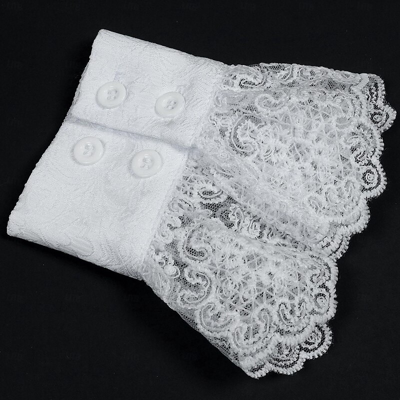 Retro Vintage Medieval Cosplay Costume Gentleman Solid Colored Fancy Dress Men's Royal Halloween Carnival Masquerade Halloween Carnival of Venice Adults' Collar4