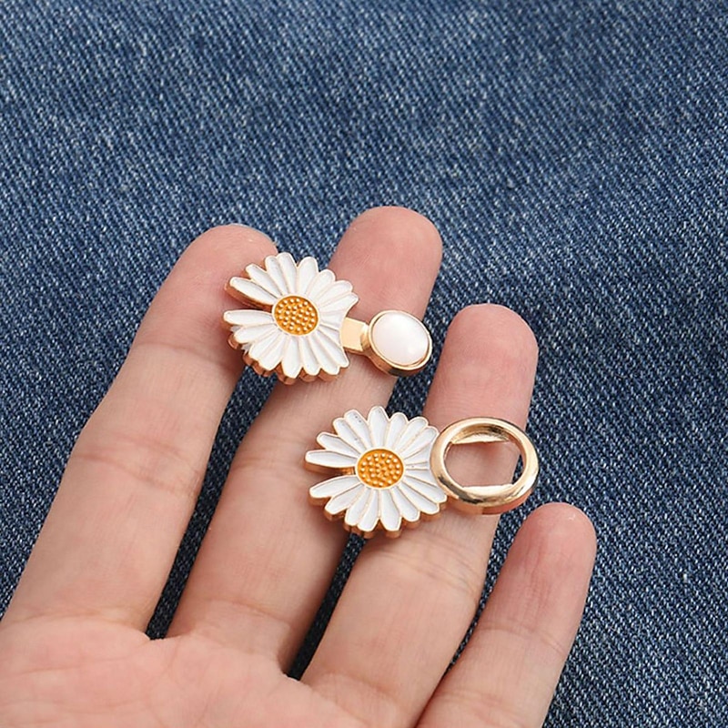 4pcs Adjustable Waistband Wonder: Deluxe Buckle Pin for Tailoring Pants & Dresses, Enhance Your Outfit with Precision Fit & Style2