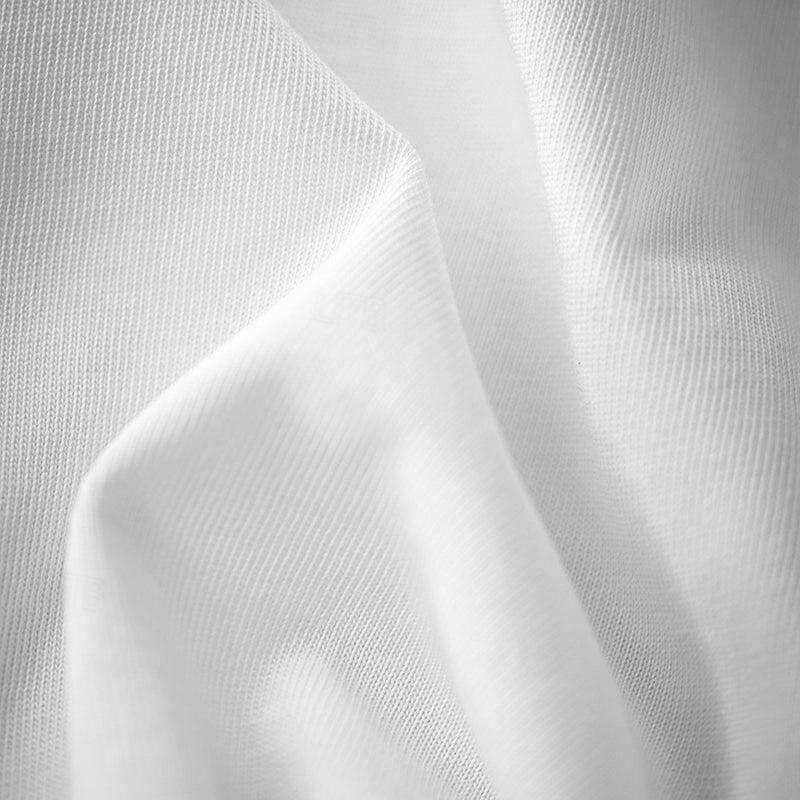 Men's T Shirt Tee Top Short Sleeve Short Sleeves Crew Neck Summer Solid Color Fashion Designer Basic Pocket Vacation Street Casual Black White Gray Top Tee for Men4