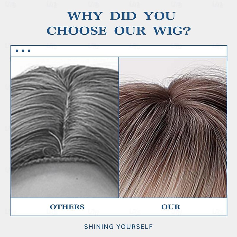 Bob Wigs for Women Short Bob Yaki Wigs with Bangs Short Bob Wigs Blonde Bob Wigs Realistic Look Synthetic wigs Blonde Brown Black Aubrun Dark Brown4