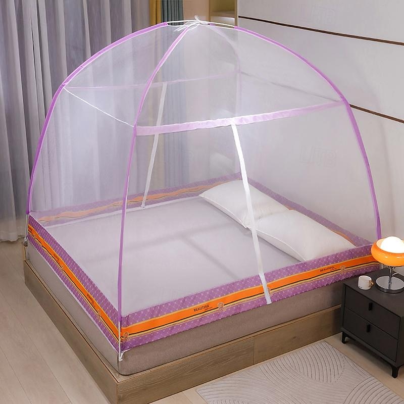 Mosquito Net Summer Foldable Portable Travel Anti-mosquito for Tent Home Double Door Mosquito Net4