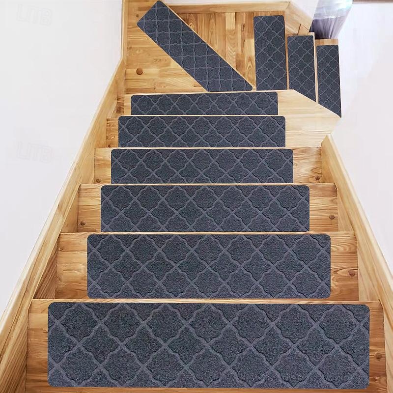 Leaf Carpet Stair Treads for Wooden Steps Stairs Carpet Tape Peel and Stick with Double Adhesive Tape2