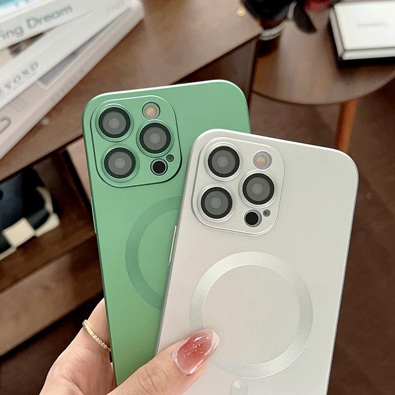 Phone Case For iPhone 17 Pro Max 17 Air 16 15 14 Pro Max Plus 13 12 11 Pro Max Back Cover Support Wireless Charging Shockproof TPU Plating2