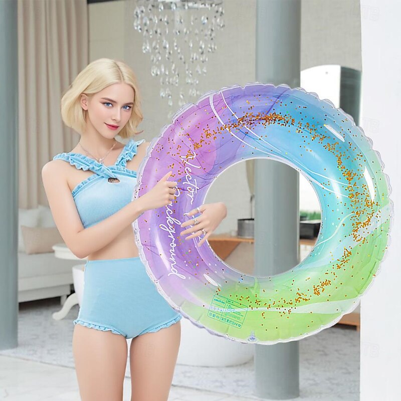 Swimming Circle Sequins Starry Sky Swimming Circle Water Swimming Circle Adult Underarm Lifebuoy2