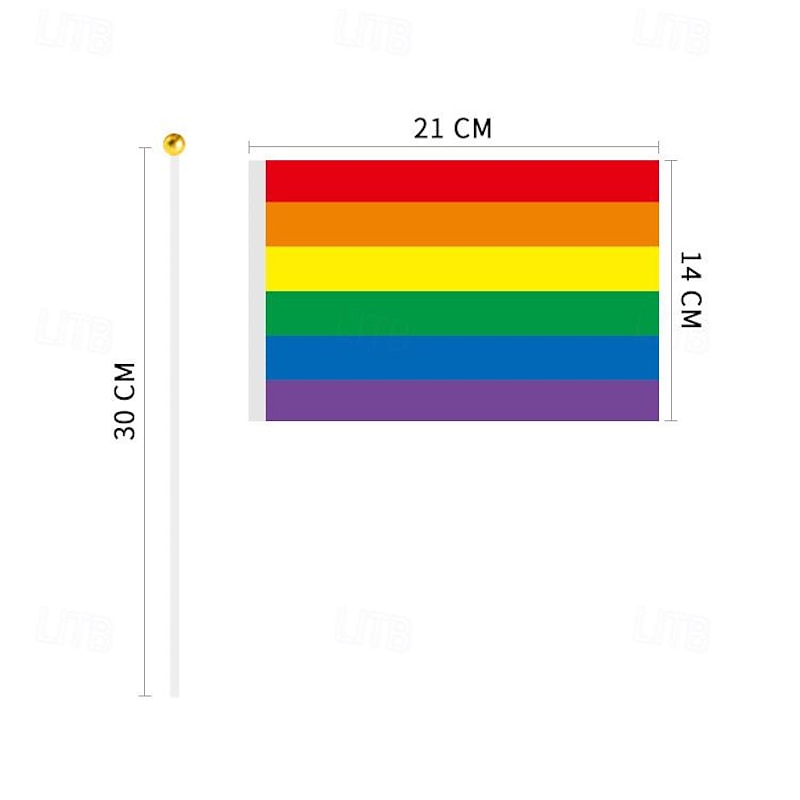 Rainbow Halloween Flag LGBT LGBTQ Gay Lesbian Kid's Adults' Men's Women's Boys' Pride Parade Pride Month Easy Halloween Costumes Dress Up3