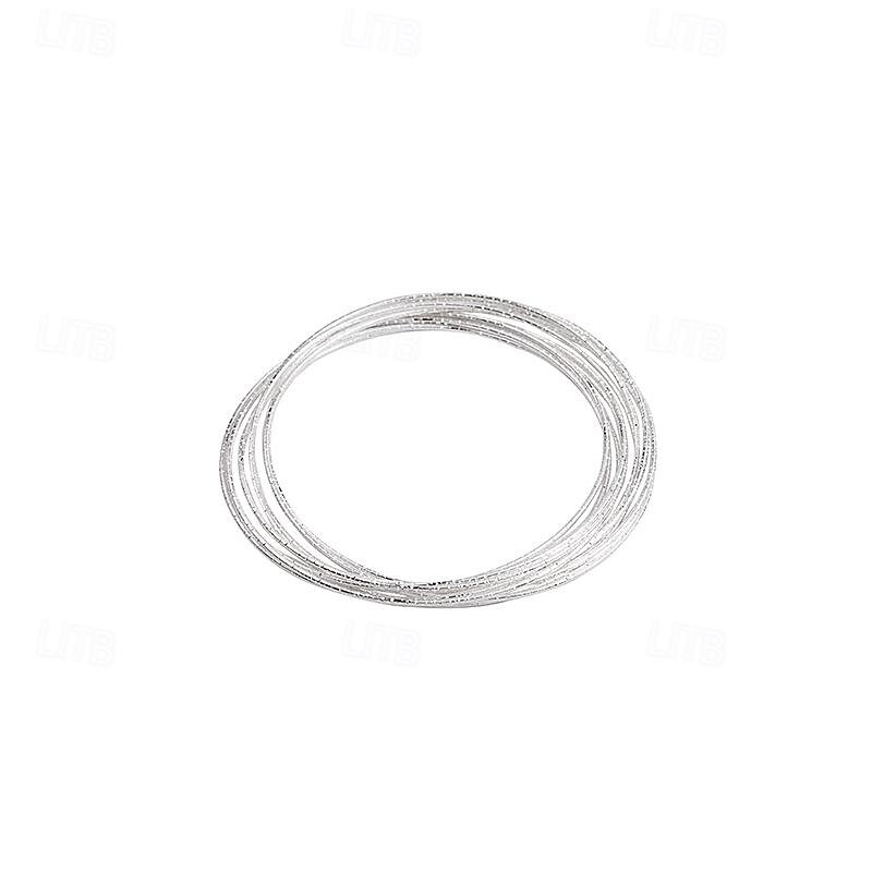 Women's Bracelet Fancy Fashion Elegant Alloy Bracelet Jewelry Silver For Gift Date3